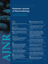 American Journal of Neuroradiology: 30 (5)